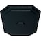Ekena Millwork Felix Ceiling Medallion, Hand-Painted Night Shade, 25 1/4"W x 17 1/4"H x 1 3/4"P CM25FENSF - alternate 3